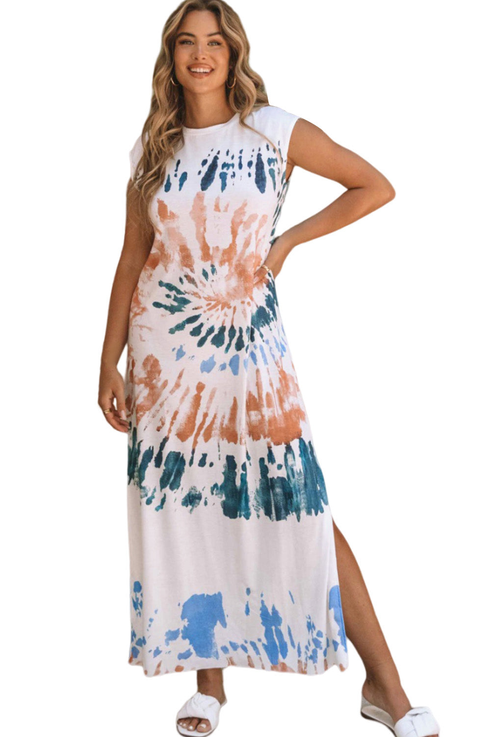 Relaxed Fit Bohemian Long Dress