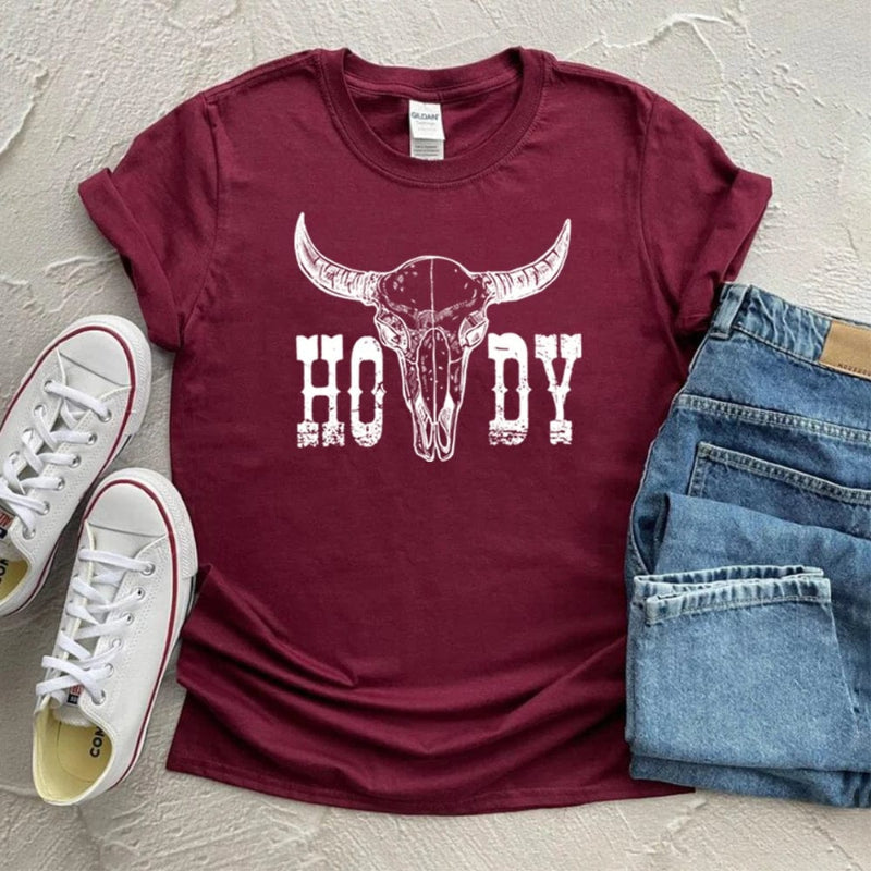 Relaxed fit boho blouse casual