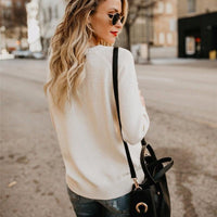 Relaxed Fit Boho Knitwear