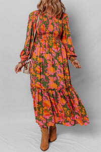 Relaxed Fit Boho Maxi Gown