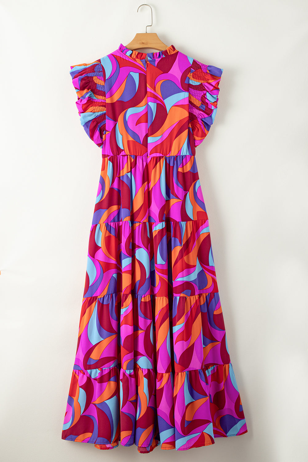 Relaxed Fit Boho Maxi