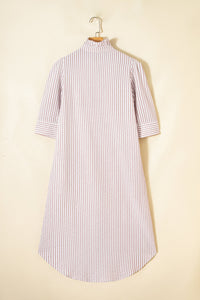 Relaxed Half Sleeve Beach Dress