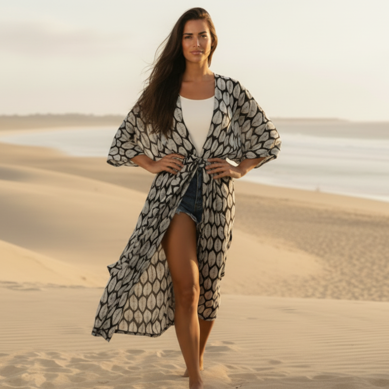 Resort style beach wrap