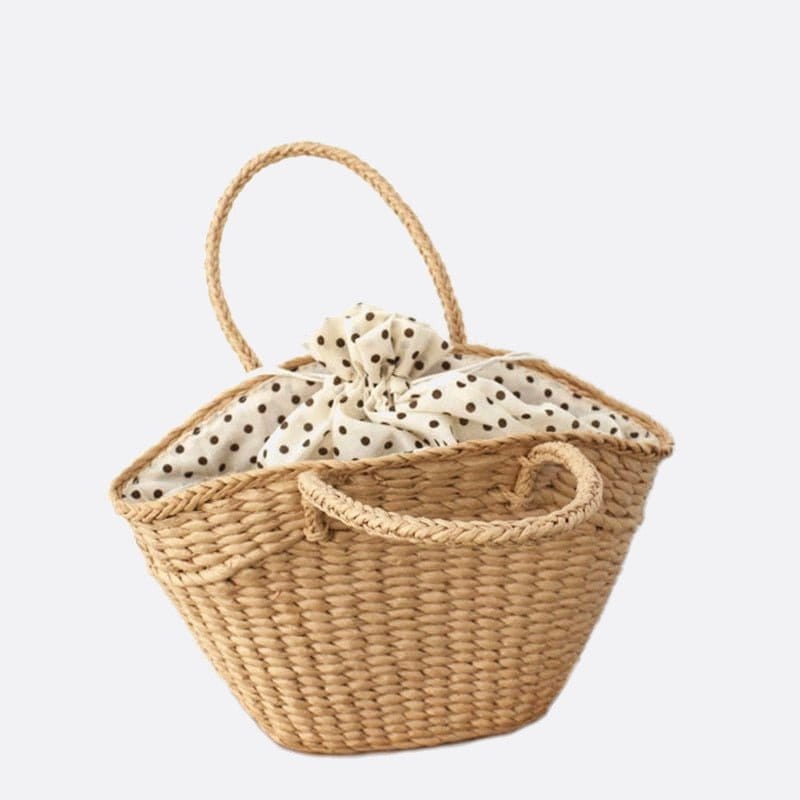 Boho Straw Beach Bag Tote