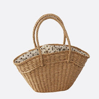 Boho Straw Beach Bag Tote