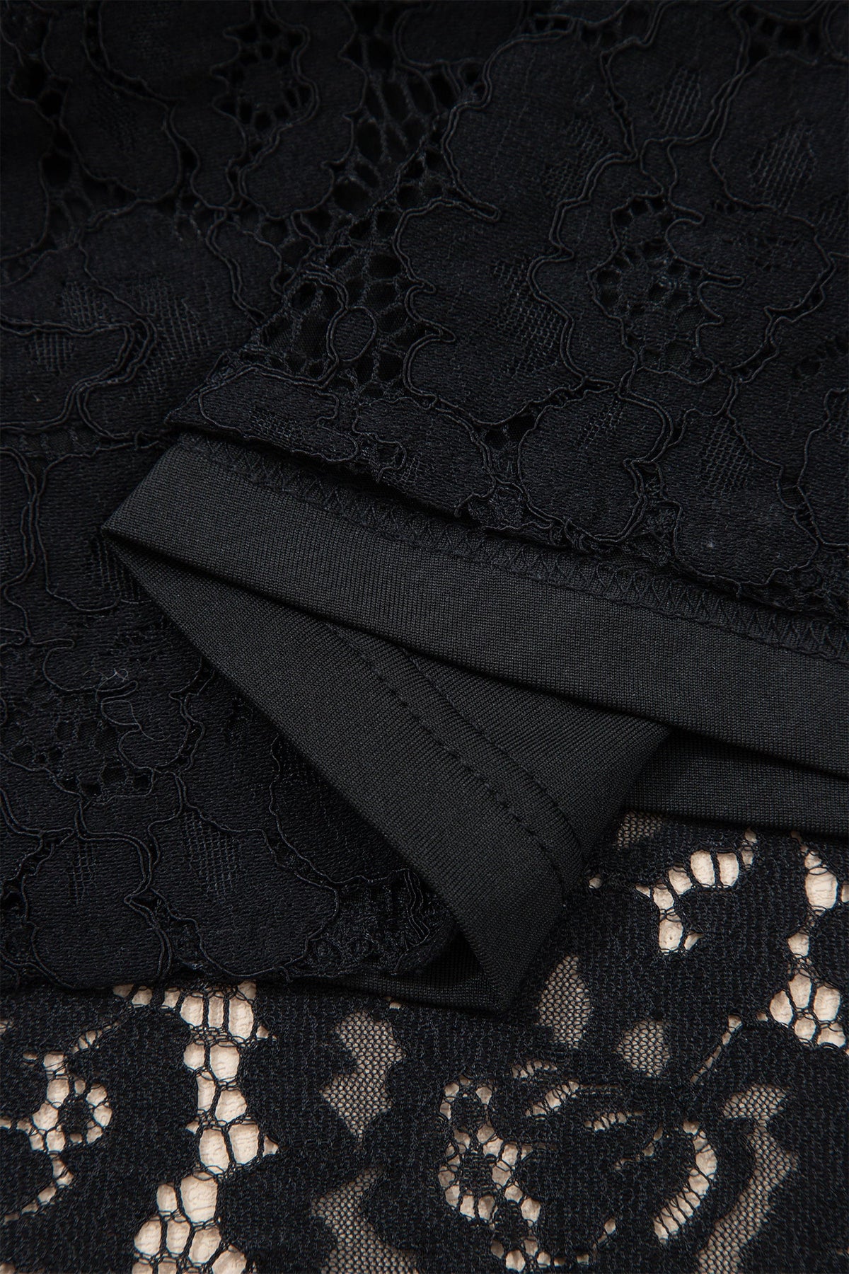 Sheer black beach coverup dress