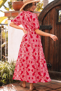 Side Slit Boho Summer Dress