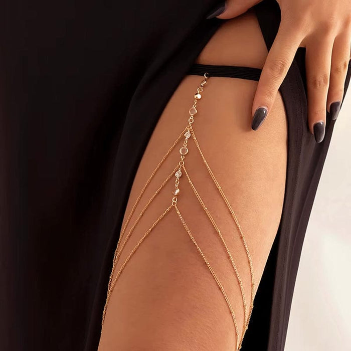 Silver Body Chain