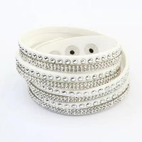 Silver mandala bracelet set