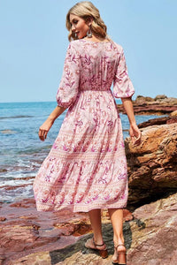 spring boho dress