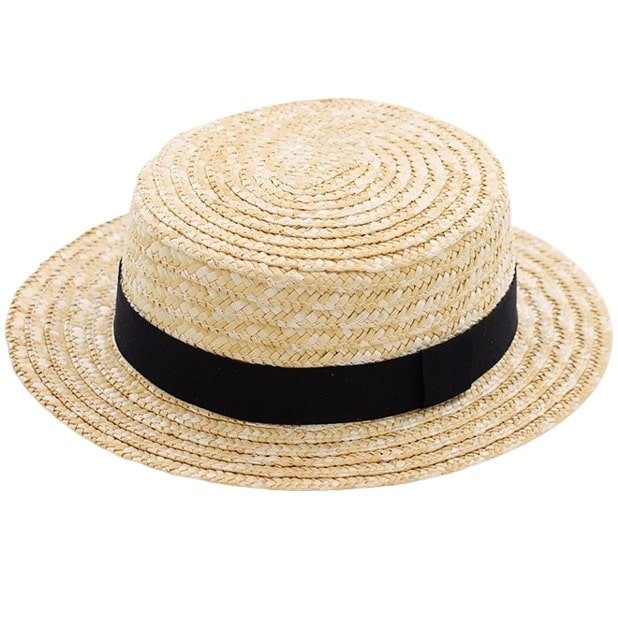 Straw Boat Hat
