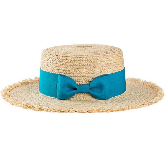 Straw Boater Hat Classic