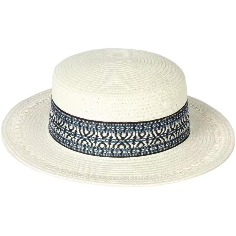 Straw Boater Hat Women
