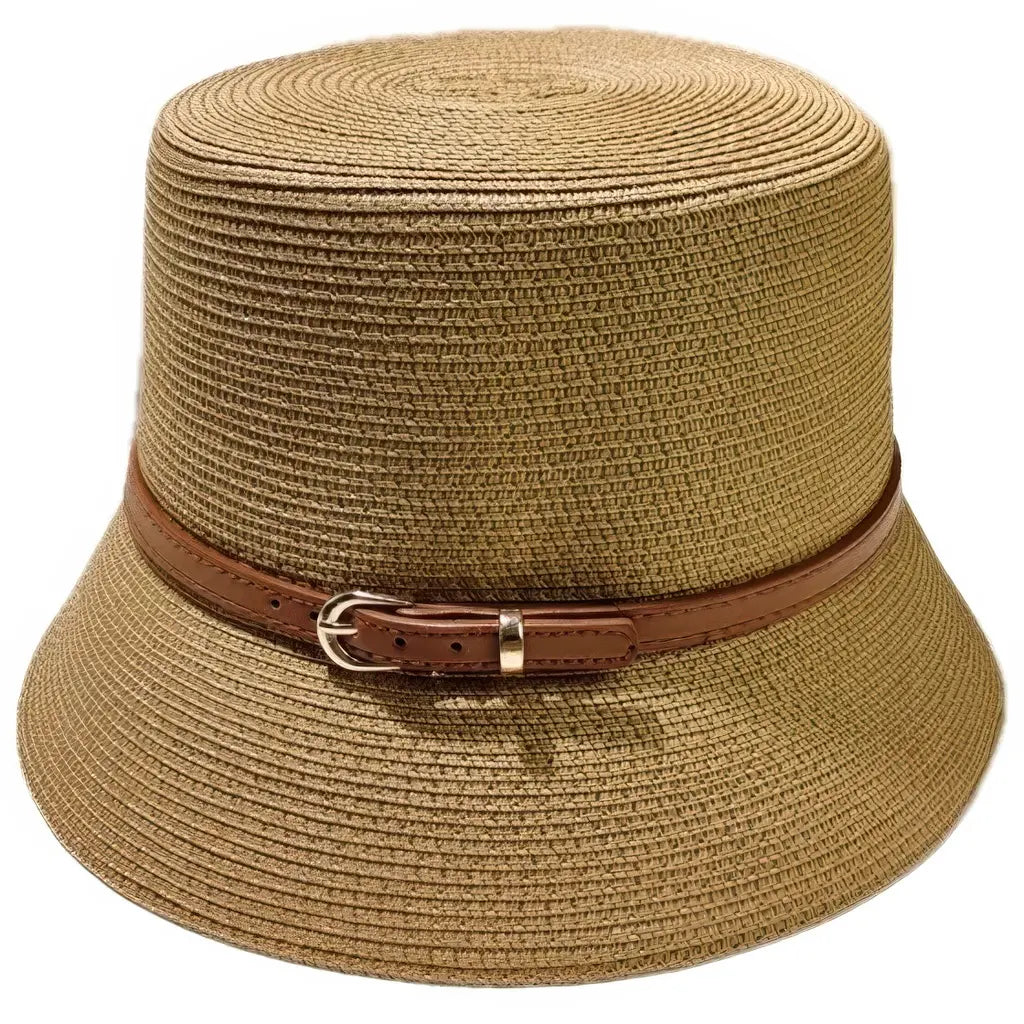 Straw Bucket Hat Chic Style