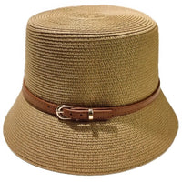 Straw Bucket Hat Chic Style