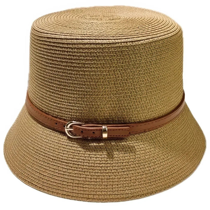 Straw Bucket Hat Chic Style