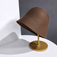 Straw Bucket Hat Cream