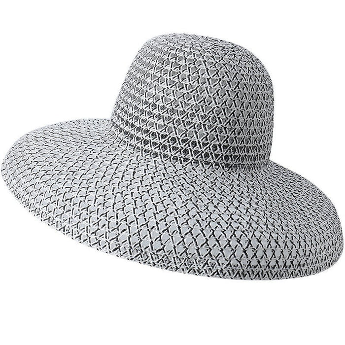 Straw Bucket Hat Extra Wide Brim