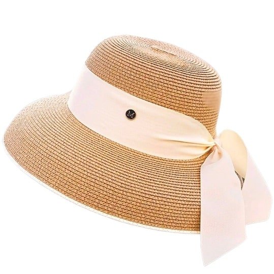 Straw Cloche Hat