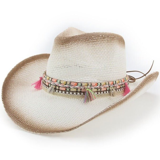 Straw Cowgirl Beach Hat