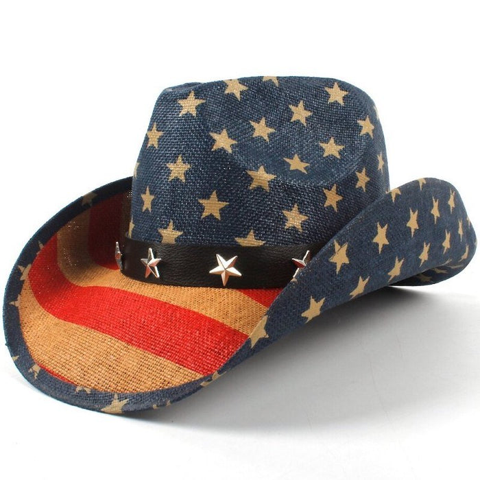 Straw Cowgirl Hat American