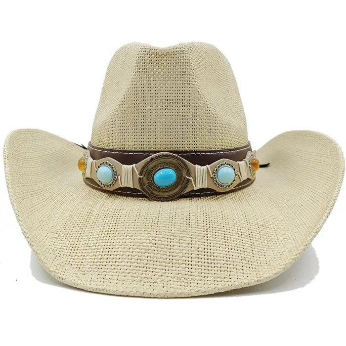 Straw Cowgirl Hat Bohemian