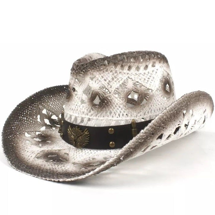 Straw Cowgirl Hat Boho