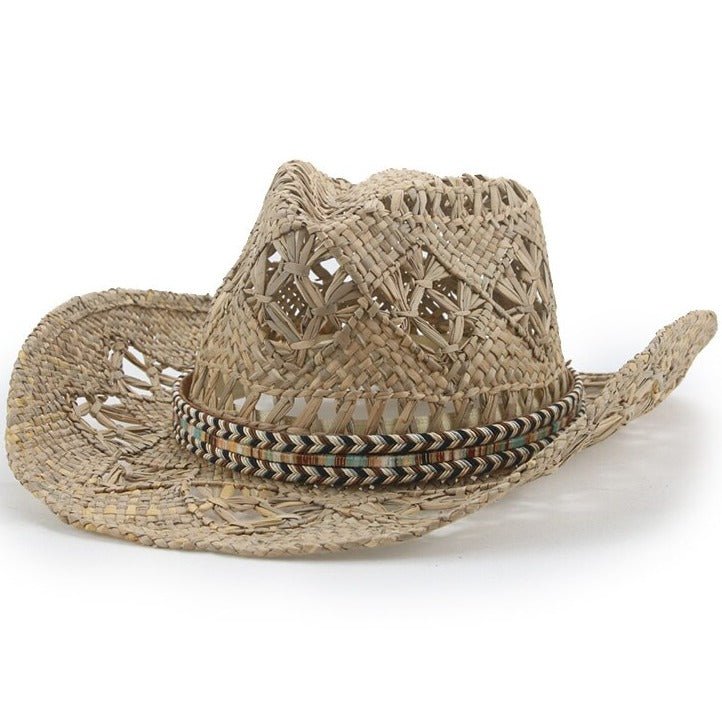 Straw Cowgirl Hat Country Women