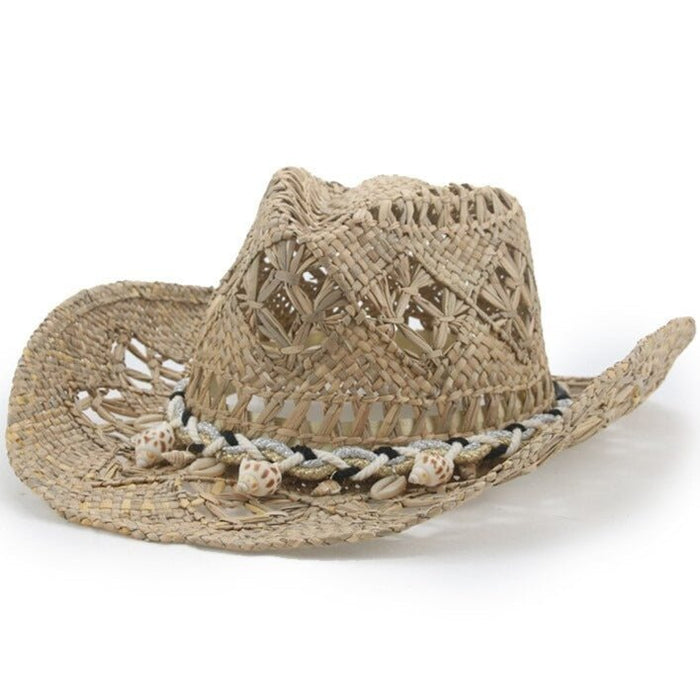 Straw Cowgirl Hat Country