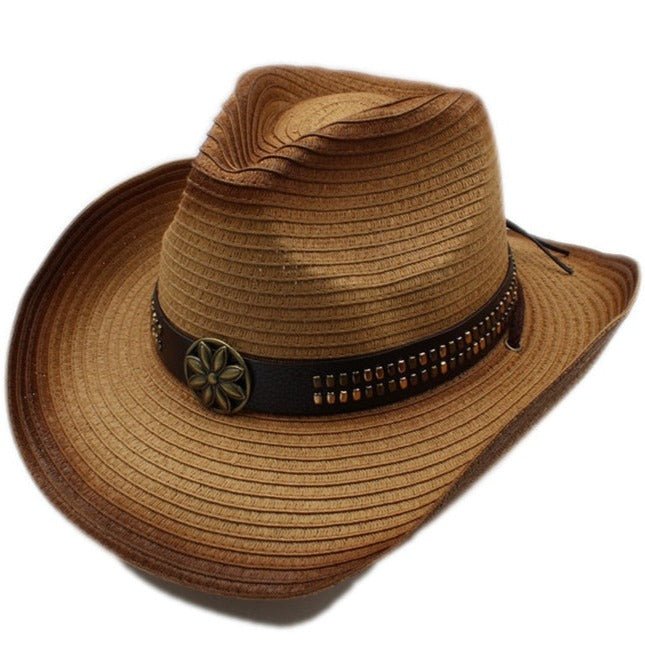 Straw Cowgirl Hat Elegant