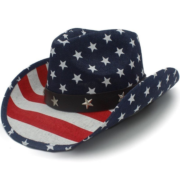 Straw Cowgirl Hat USA