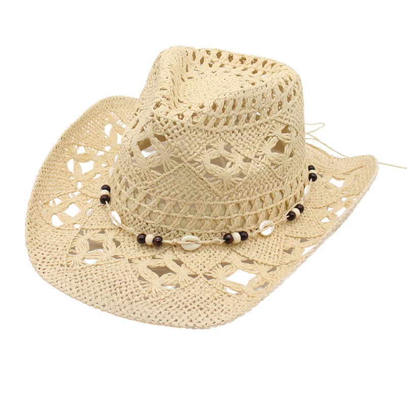 Straw Cowgirl Hats Cheap Beige