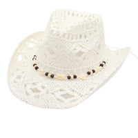 Straw Cowgirl Hats Cheap White