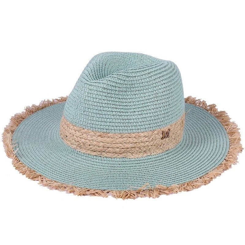 Straw Fedora Hat Mens