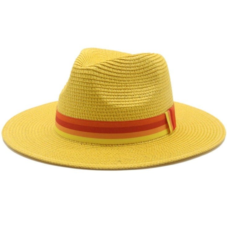 Straw Fedora Hat Paille