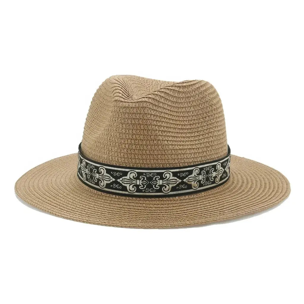Straw Fedora Hat Ribbon