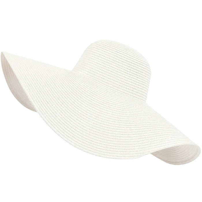 Straw Wide Brimmed Hat