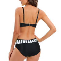 Tropical Print Boho Bathing Suit