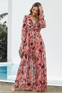 Vintage Bohemian Maxi Cotton Dress