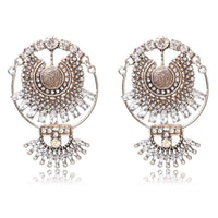 Vintage boho chandelier drop earrings