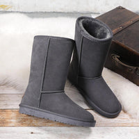 Warm Fleece Snow Ankle Boots