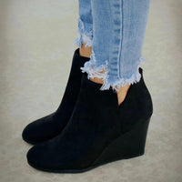 Western boho boots block heel