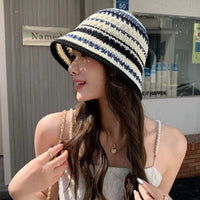Wide brim bohemian beach hat