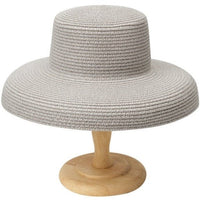 Wide-brim bohemian natural straw hat