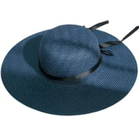 Wide brim bohemian raffia hat
