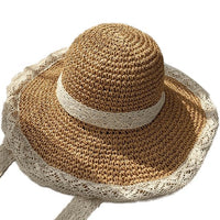 Wide Brim Cowboy Hat Straw