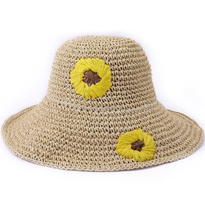 Wide Brim Straw Hat Randonnée