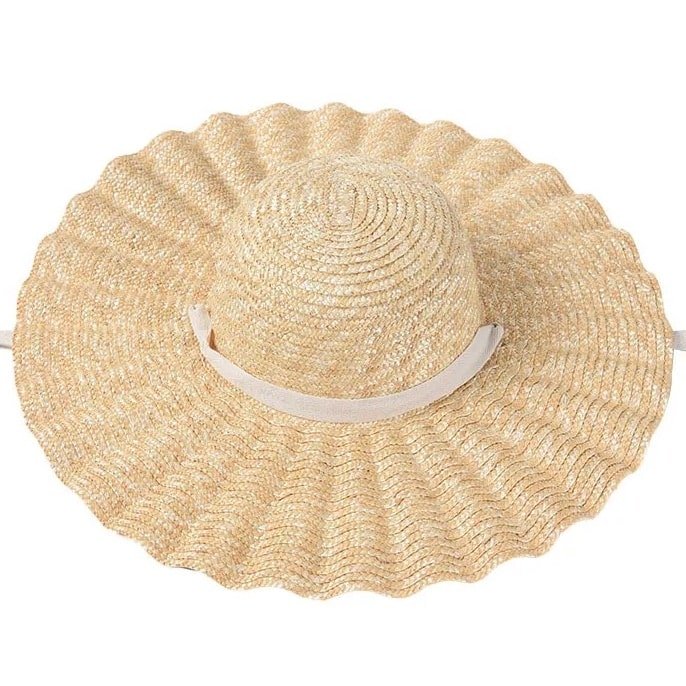 Wide Brim Straw Hat Sun