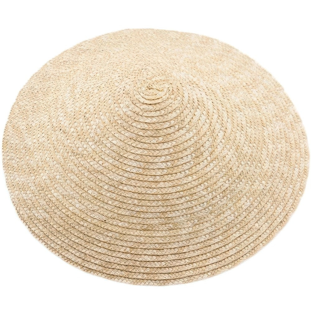 Wide Brim Straw Hat Traditionnel