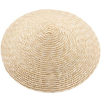 Wide Brim Straw Hat Traditionnel